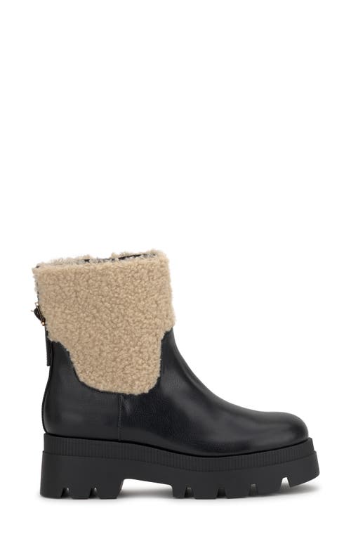 Jessica Simpson Ulalie Platform Bootie In Black Ivory