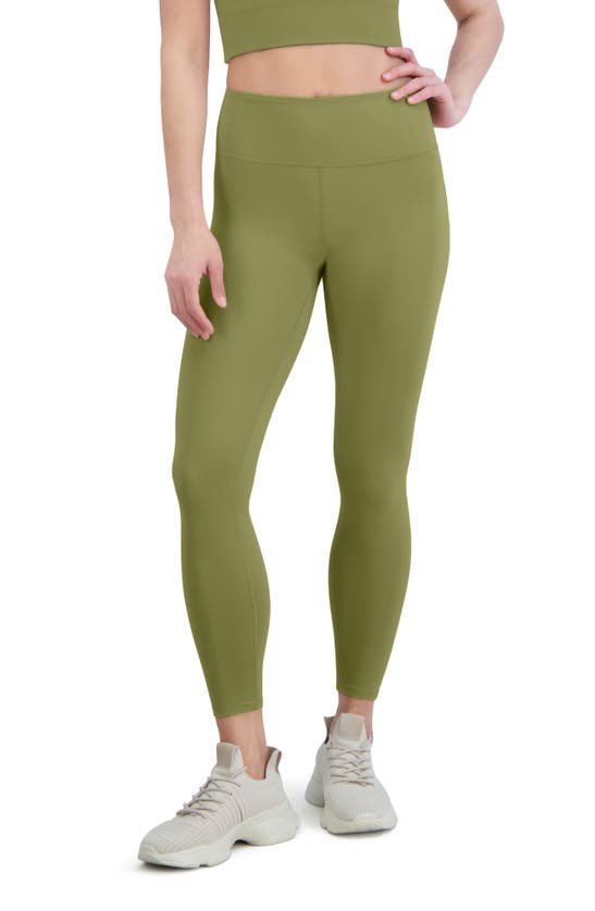 Sage Collective Illusion Lived In Leggings In Green Olive