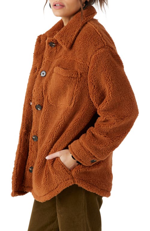 O'neill Juniors' Heath Sherpa Jacket In Sierra