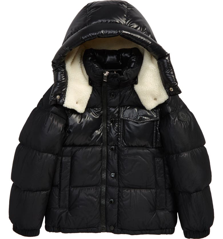 몽클레어 Moncler Kids Demir Down Hooded Puffer Jacket_999 BLACK
