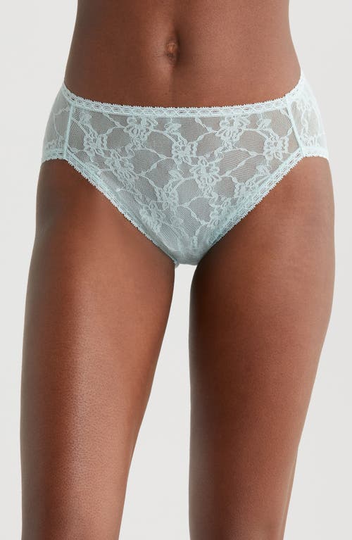 Bliss Allure Lace French Cut Panties in Morning Dew