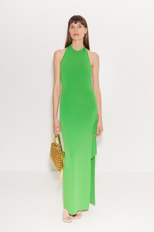 Shop Simonmiller Knits By Junjo Dress In Gummy Green