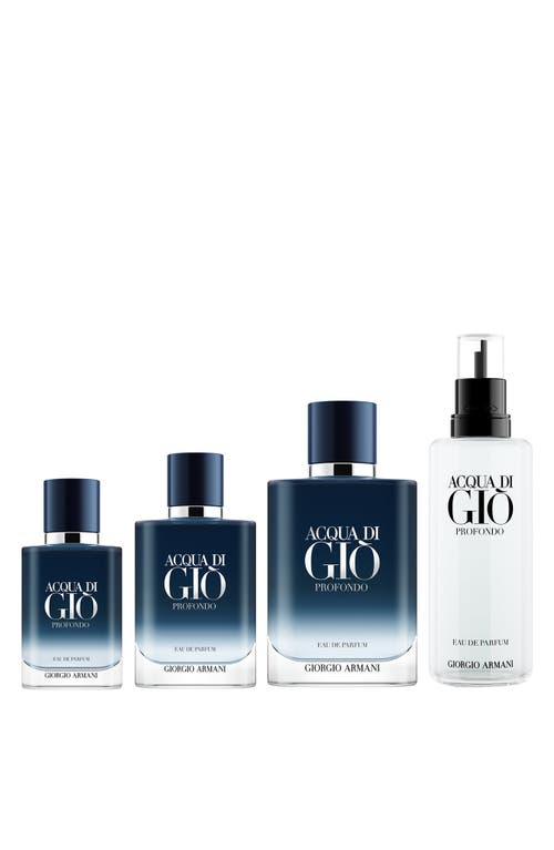 Shop Armani Collezioni Armani Beauty Acqua Di Gió Profondo Refillable Parfum In Regular