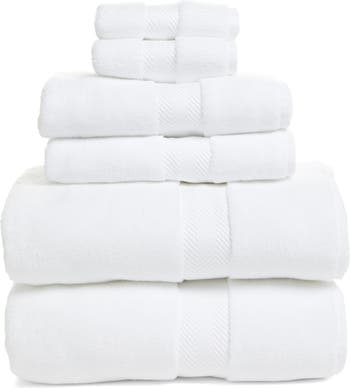 6-Piece Hydrocotton Bath Towel, Hand Towel & Washcloth Set