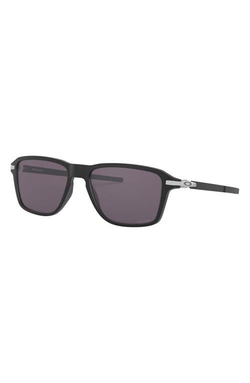 Oakley Square Frame Full-frame Sunglasses In Satin Black/prizm Grey