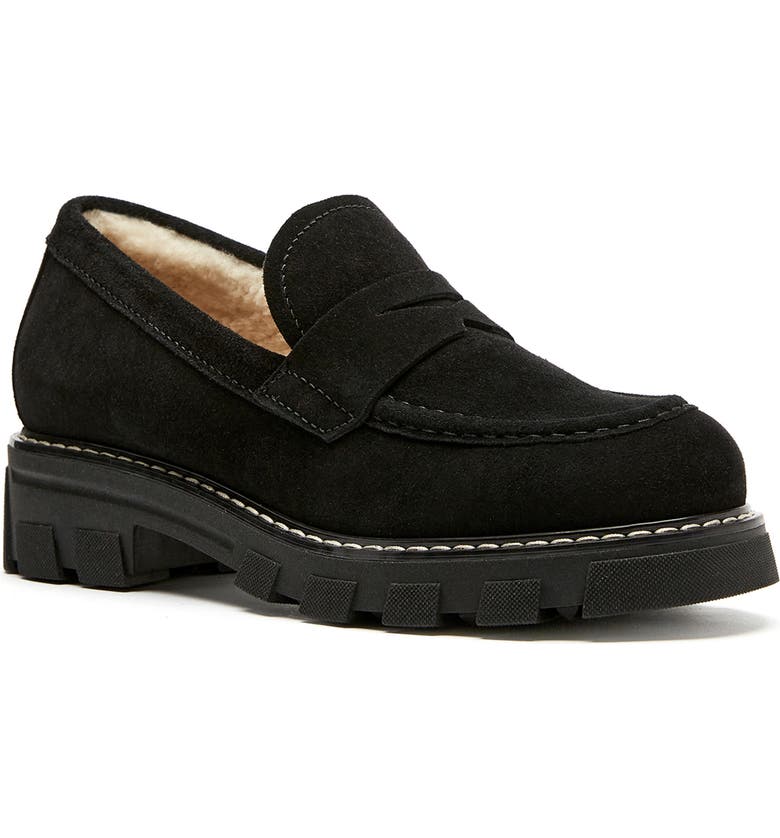 La Canadienne Darcy Genuine Shearling Lined Loafer (Women) | Nordstrom