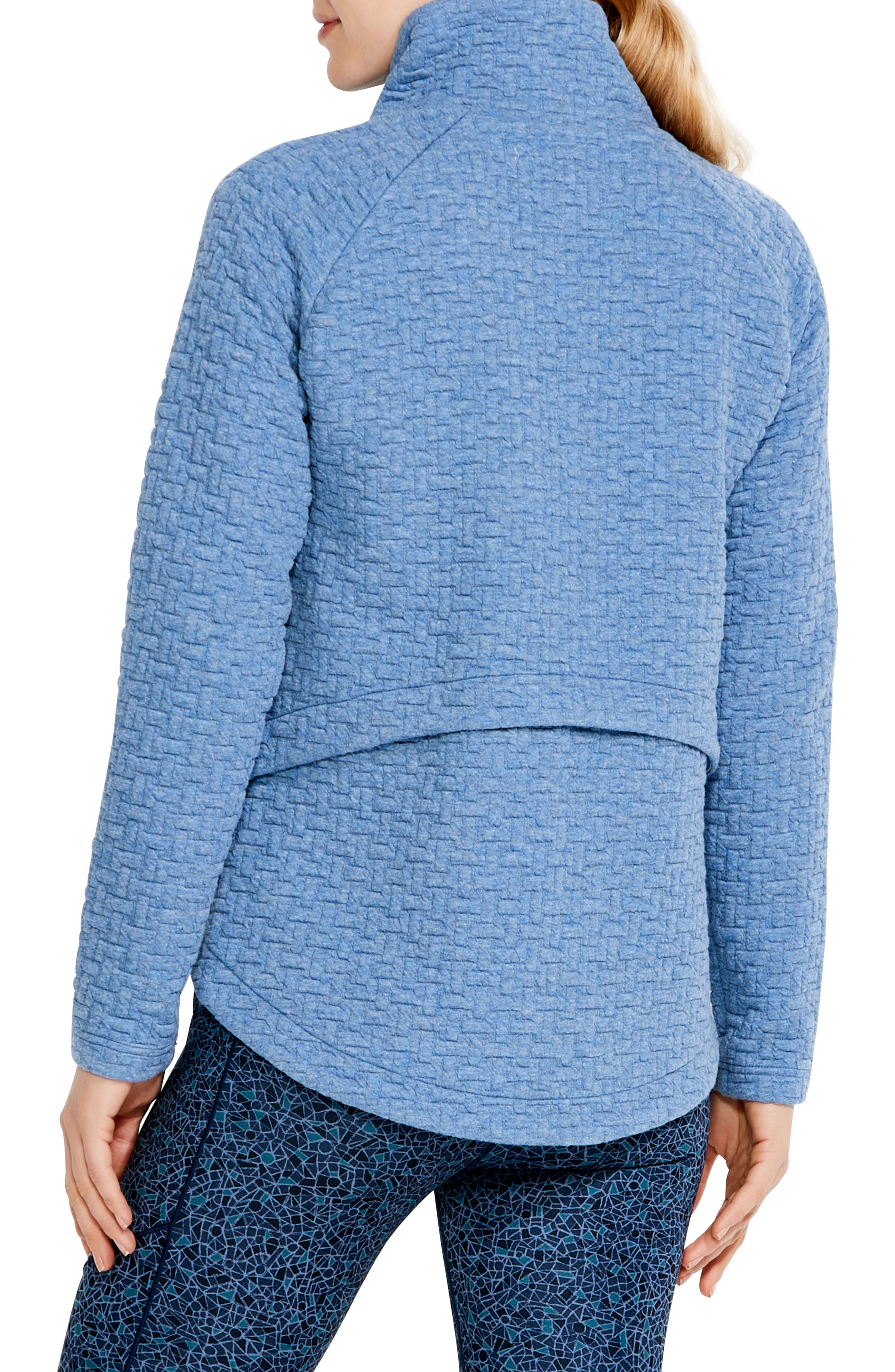 NZ ACTIVE by NIC+ZOE NZ Active All Year Quilt Jacquard Jacket Nordstrom