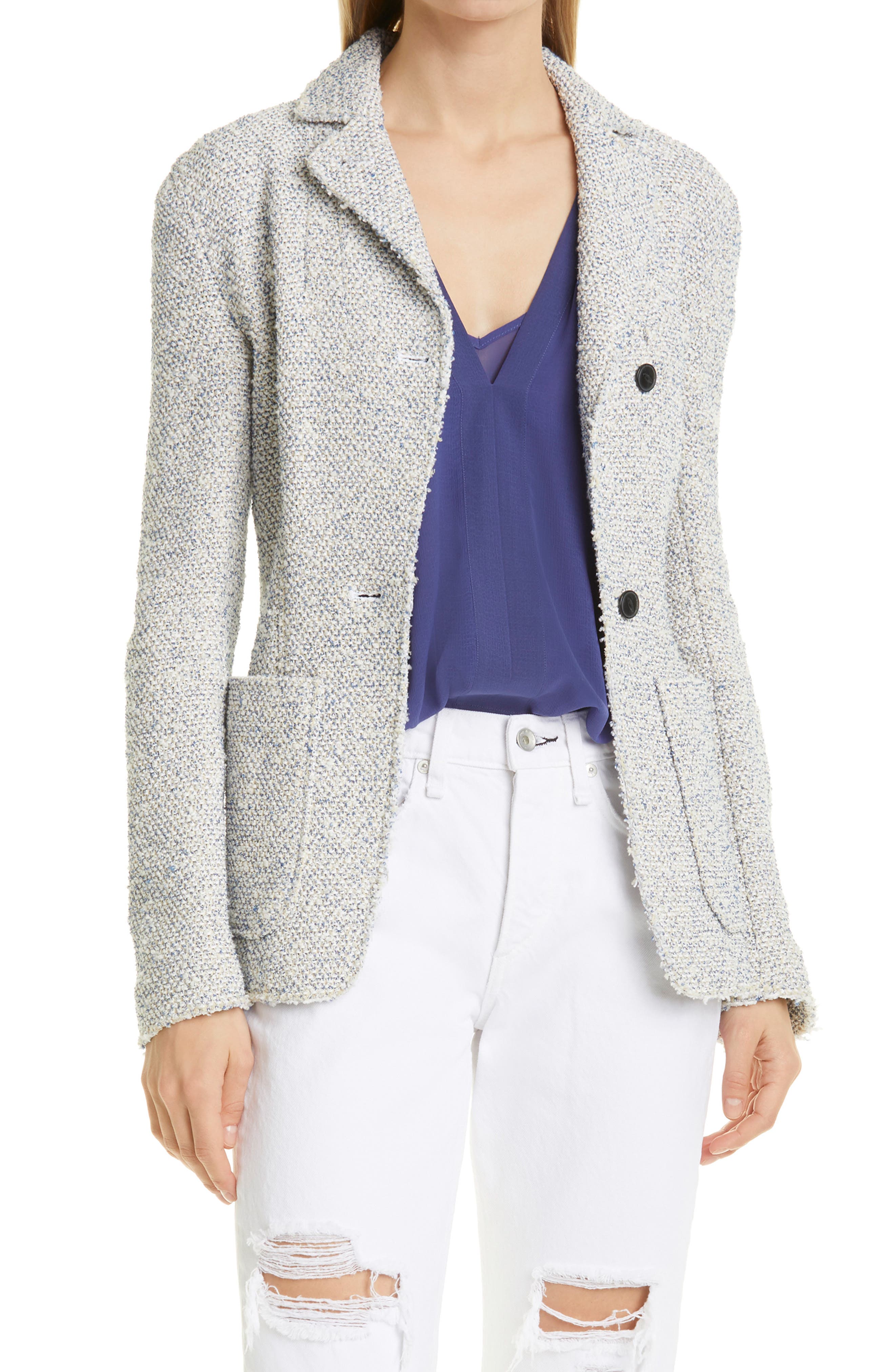 rag and bone erin cotton blend blazer