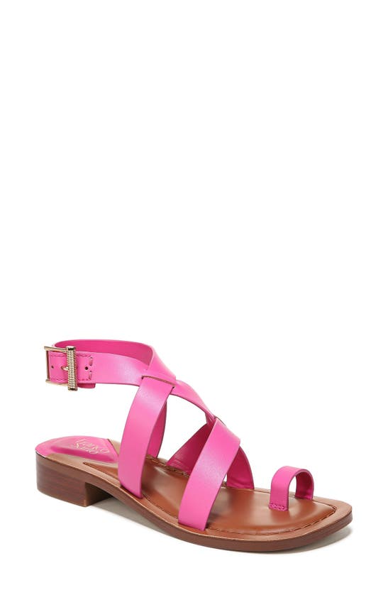 Franco Sarto Ina Toe Loop Sandal In Pink