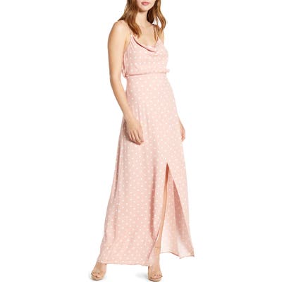 Afrm Rain Maxi Dress, Pink