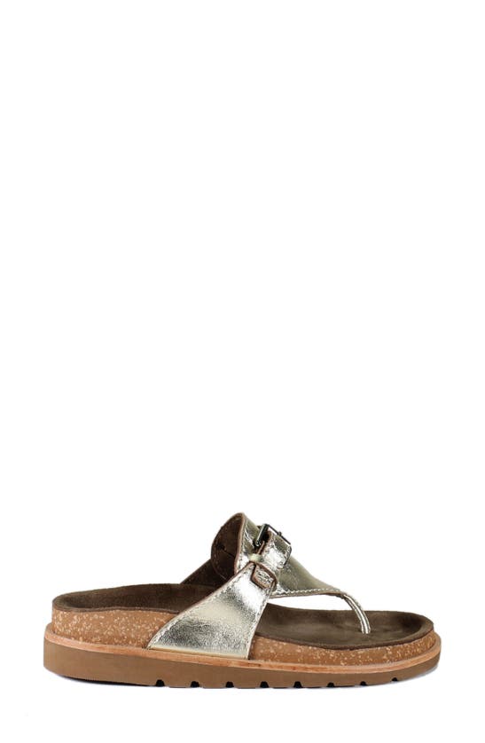 Shop Diba True Beat Drop Sandal In Light Gold