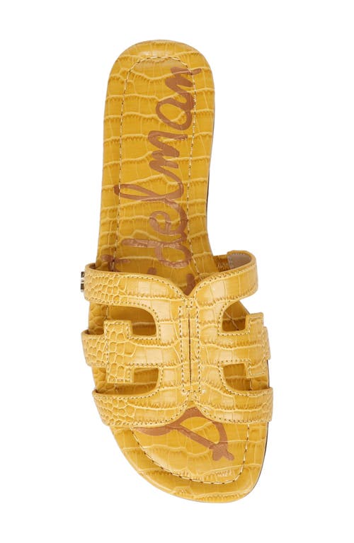 Sam Edelman Bay Slide Sandal In Sunflower