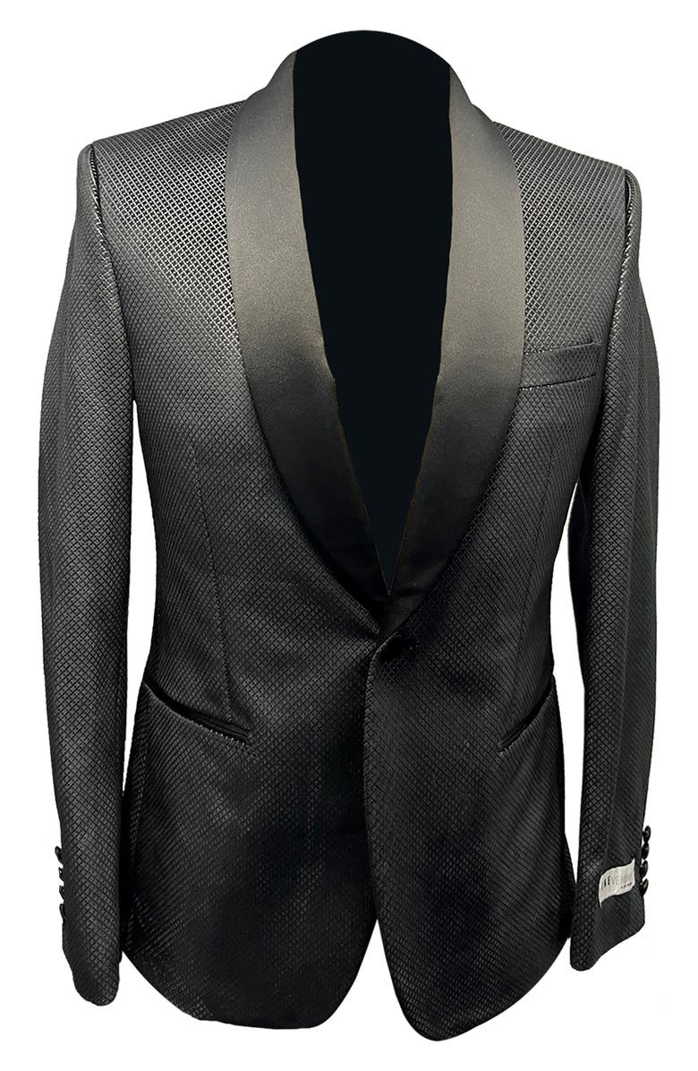 Ike Behar Velvet Shawl Collar One-Button Jacket | Nordstromrack