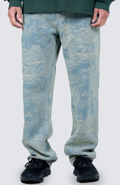 Dizzy Slim Straight Leg Jeans in Blue
