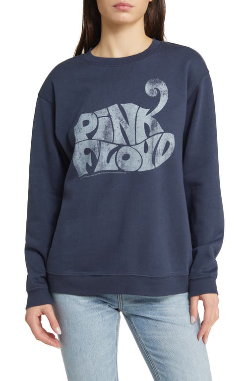 Pink Floyd Crewneck Sweatshirt in Navy