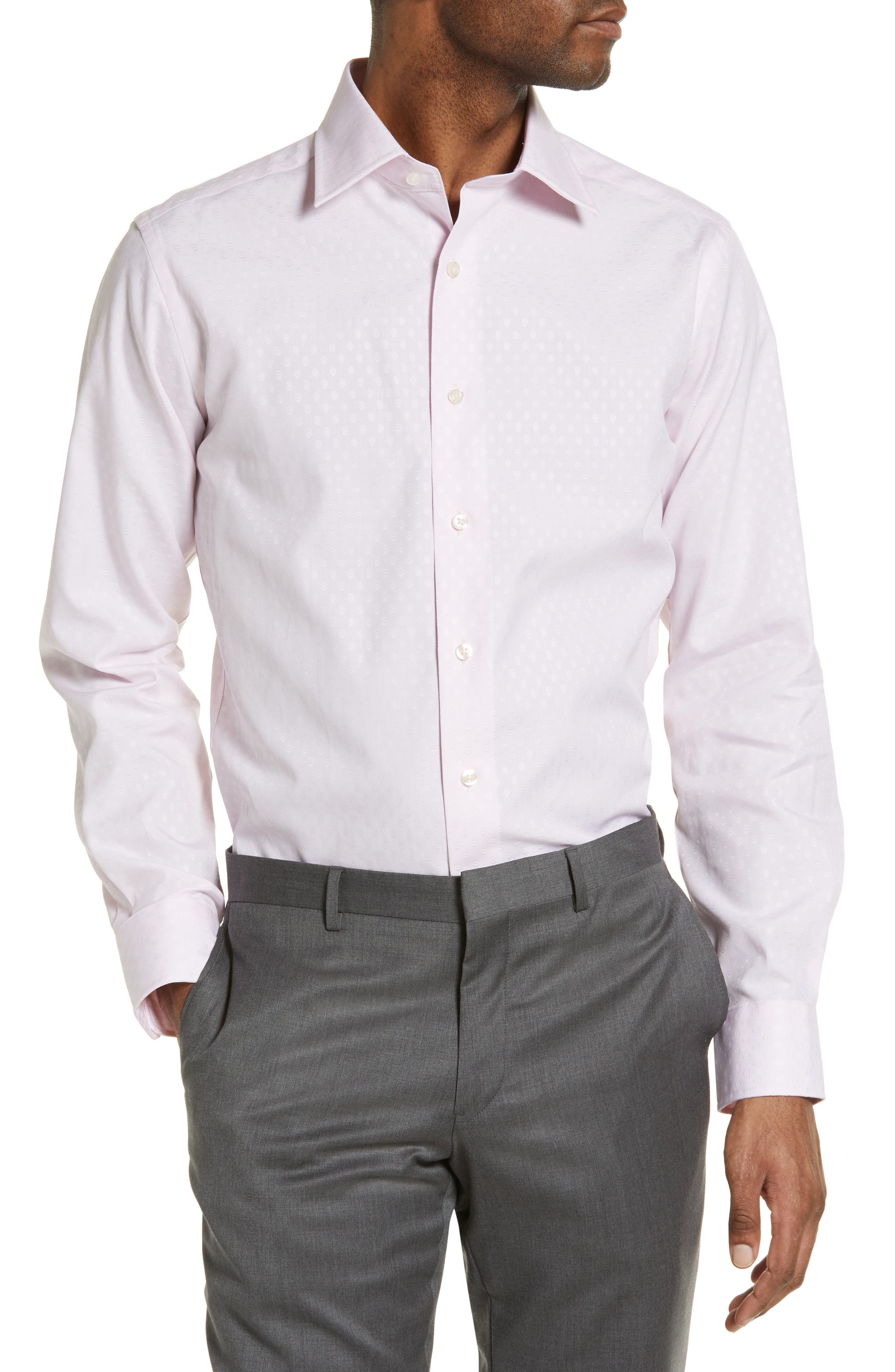 Men's Pink Button Down \u0026 Dress Shirts 