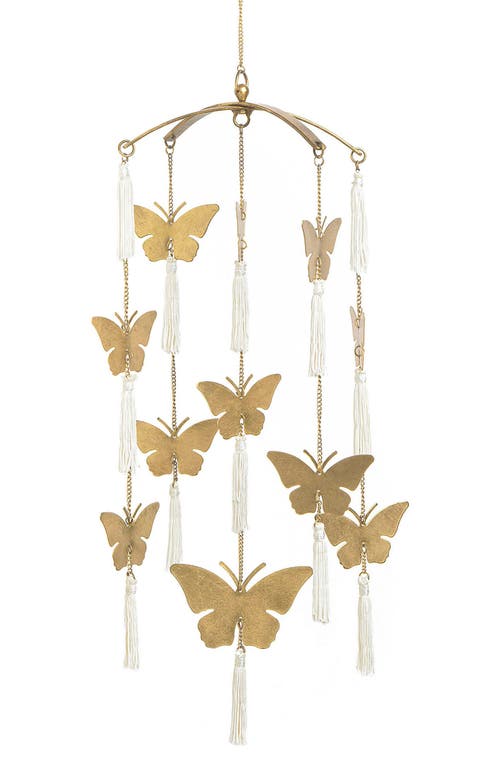CRANE BABY Tassel Butterfly Baby Mobile in Copper at Nordstrom