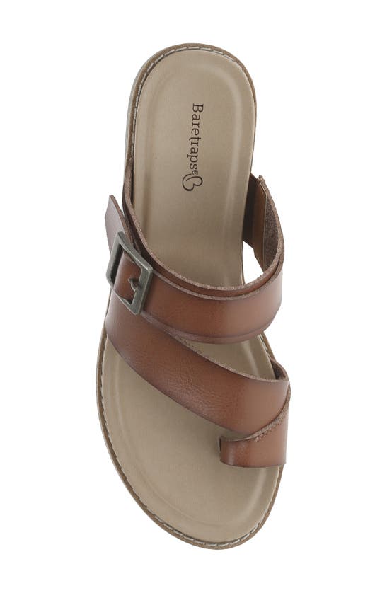 Shop Baretraps Nat Slide Sandal In Brush Brown