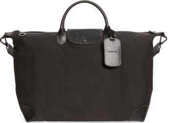 Longchamp Boxford Canvas Leather Travel Bag Nordstrom