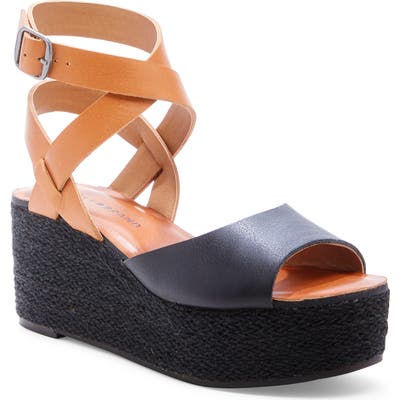 Lucky Brand Ginny Platform Sandal- Black