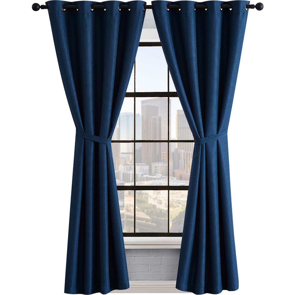 LUCKY BRAND LUCKY BRAND EMBER THERMAL SET OF 2 CURTAIN PANELS