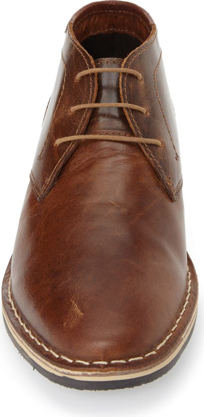Steve Madden Harken Stivali Chukka Uomo, Pelle Marrone, Suola Sintetica, Taglia 44 EU