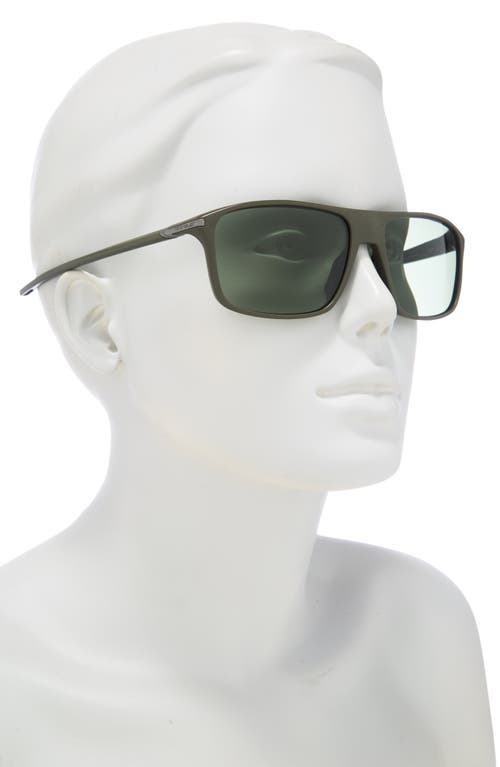 Tag Heuer Vingt Sept 60mm Rectangular Sunglasses In Green