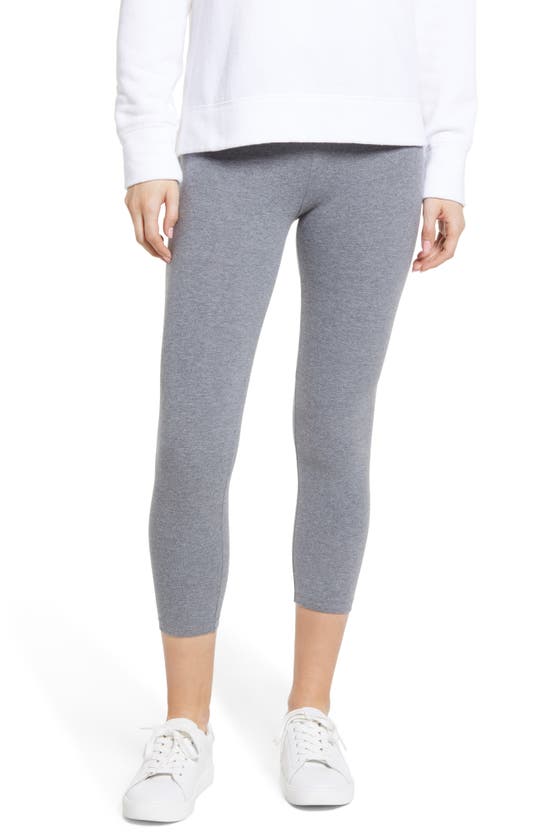 Felina Lurra Capri Leggings In Heather Charcoal