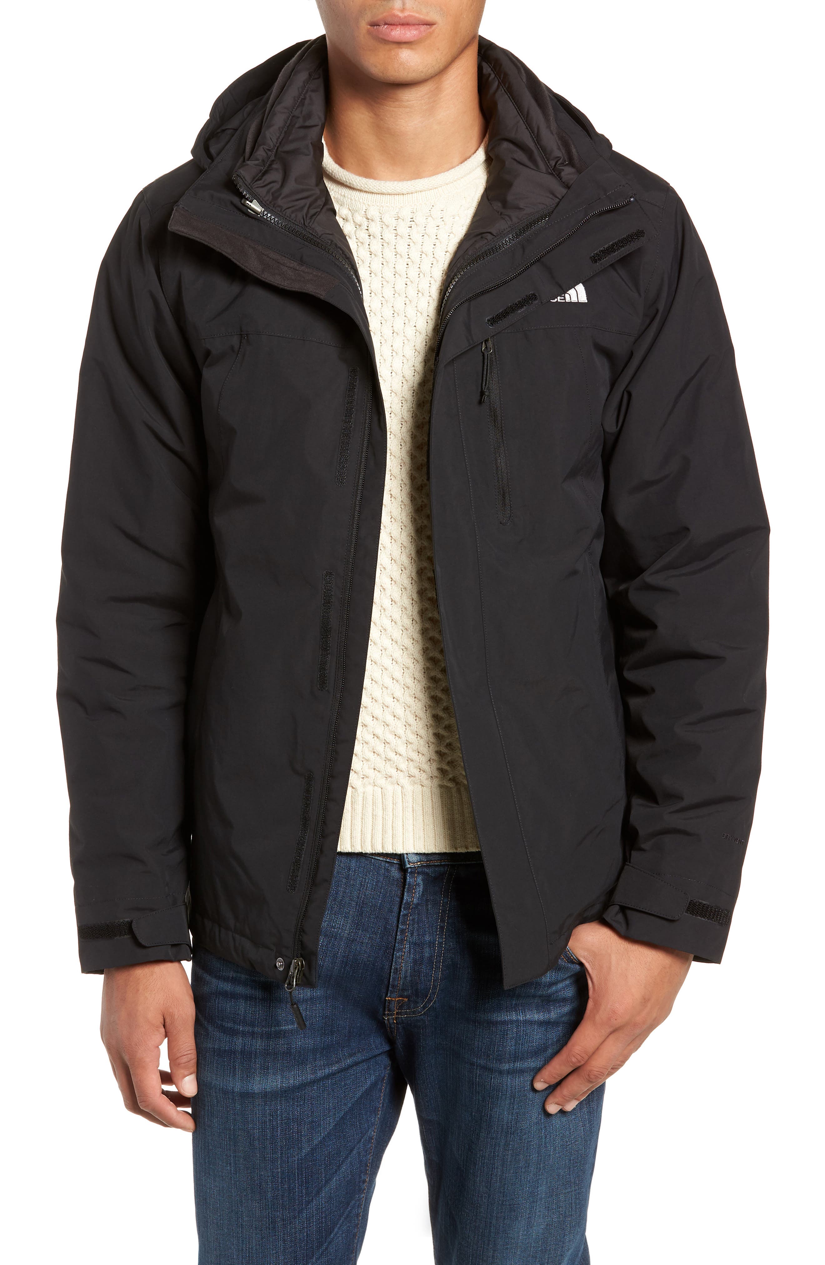 the north face men's carto triclimate