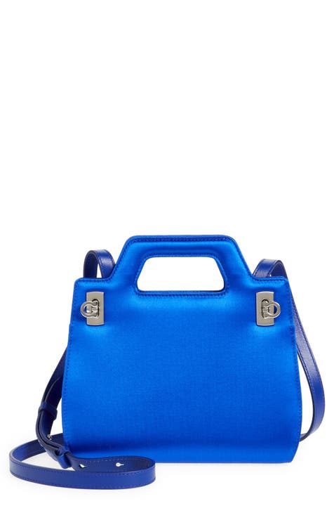 Ferragamo Women Wanda Mini Bag Blue