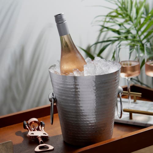 VISKI VISKI IRVING HAMMERED ICE BUCKET