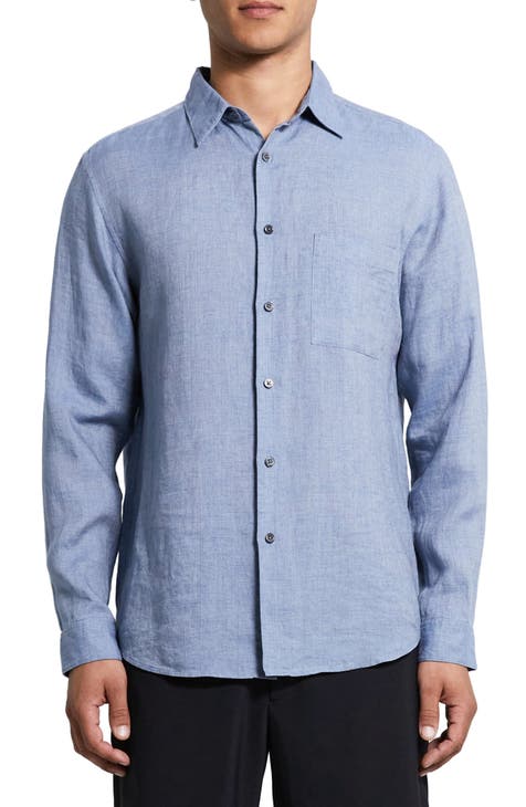 Blue Linen Shirts for Men | Nordstrom