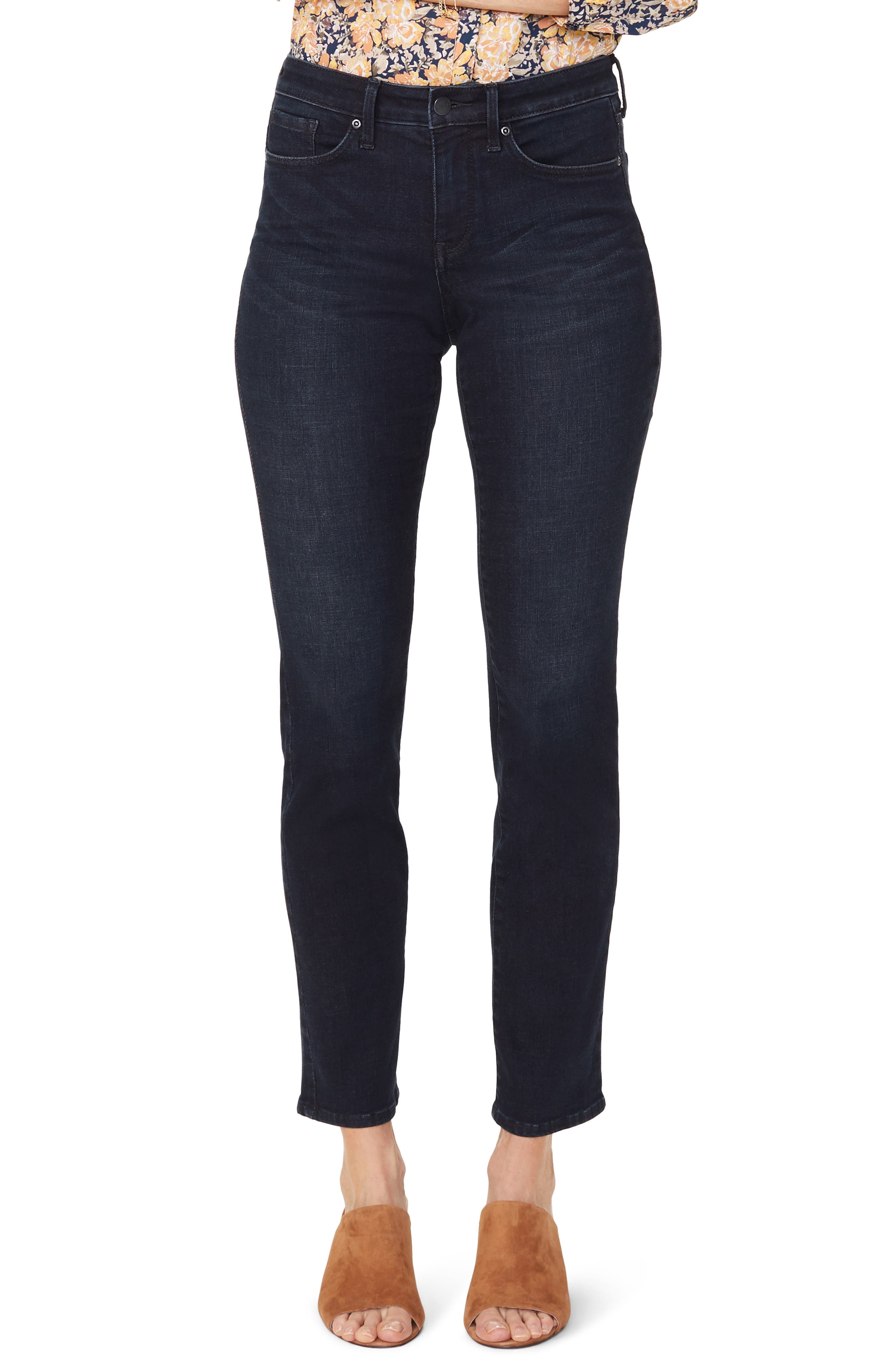 Women's Nydj Sheri Slim Jeans,  4 - Blue