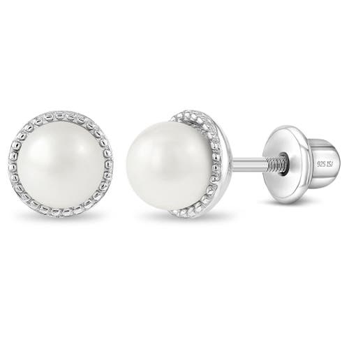 Shop In Season Jewelry Sophisticated Pearl Earrings In White