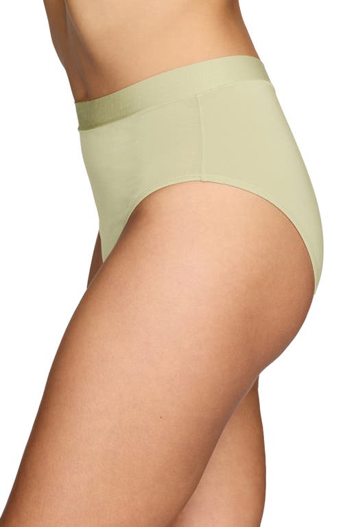 Cuup The Highwaist High Cut Modal Briefs In Meadow
