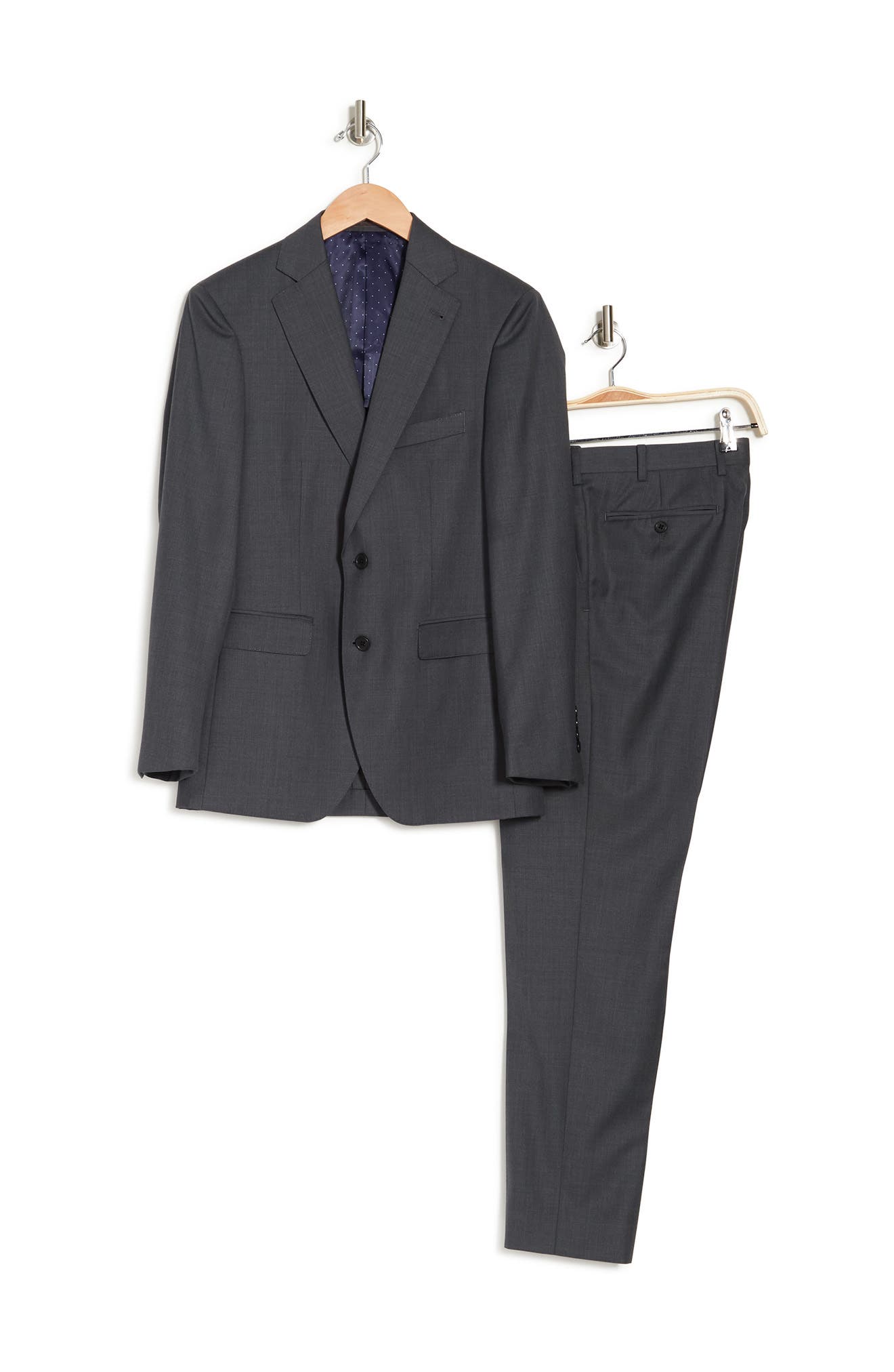 Alton Lane Notch Lapel Suit In Grey