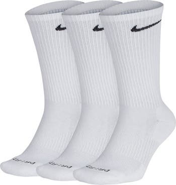 Nike Assorted 3-Pack Everyday Plus Cushion Crew Training Socks