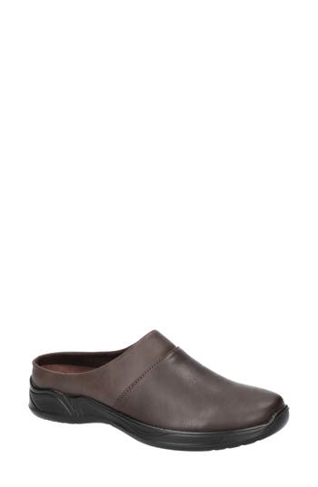 Easy Street Women's Janalee Comfort Mules Flats In Brown