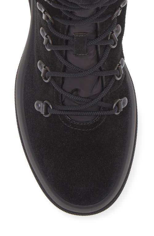 Shop Moncler Resile Trek High Top Boot In Black