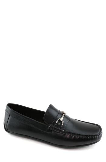 Marc Joseph New York Liberty Ave Loafer Driving Shoe In Black