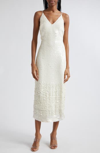 Veronica Beard Perla Midi Slipdress Nordstrom