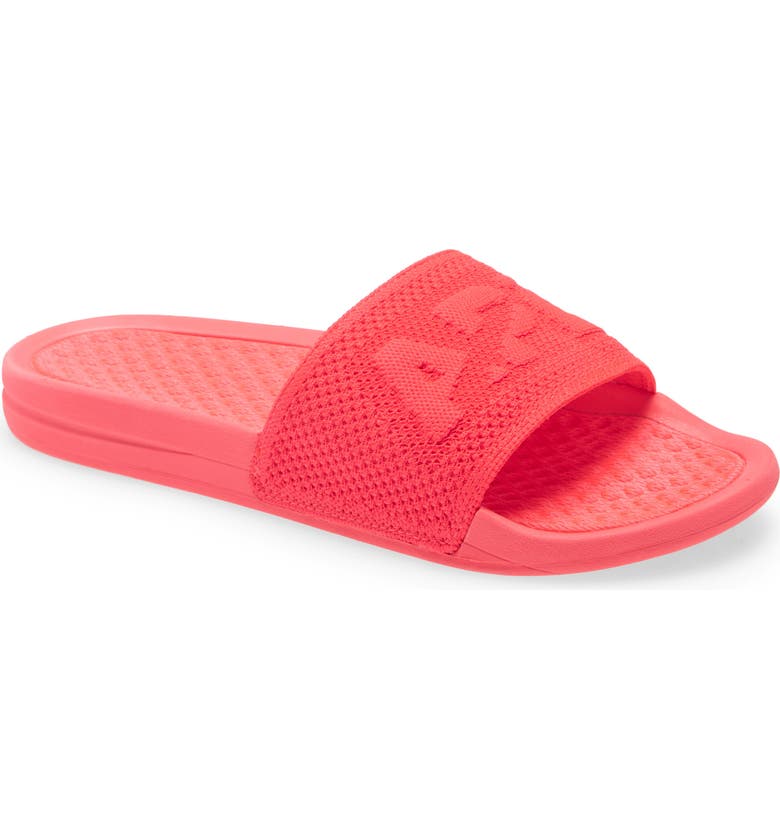 APL Big Logo TechLoom Knit Sport Slide, Main, color, MAGENTA
