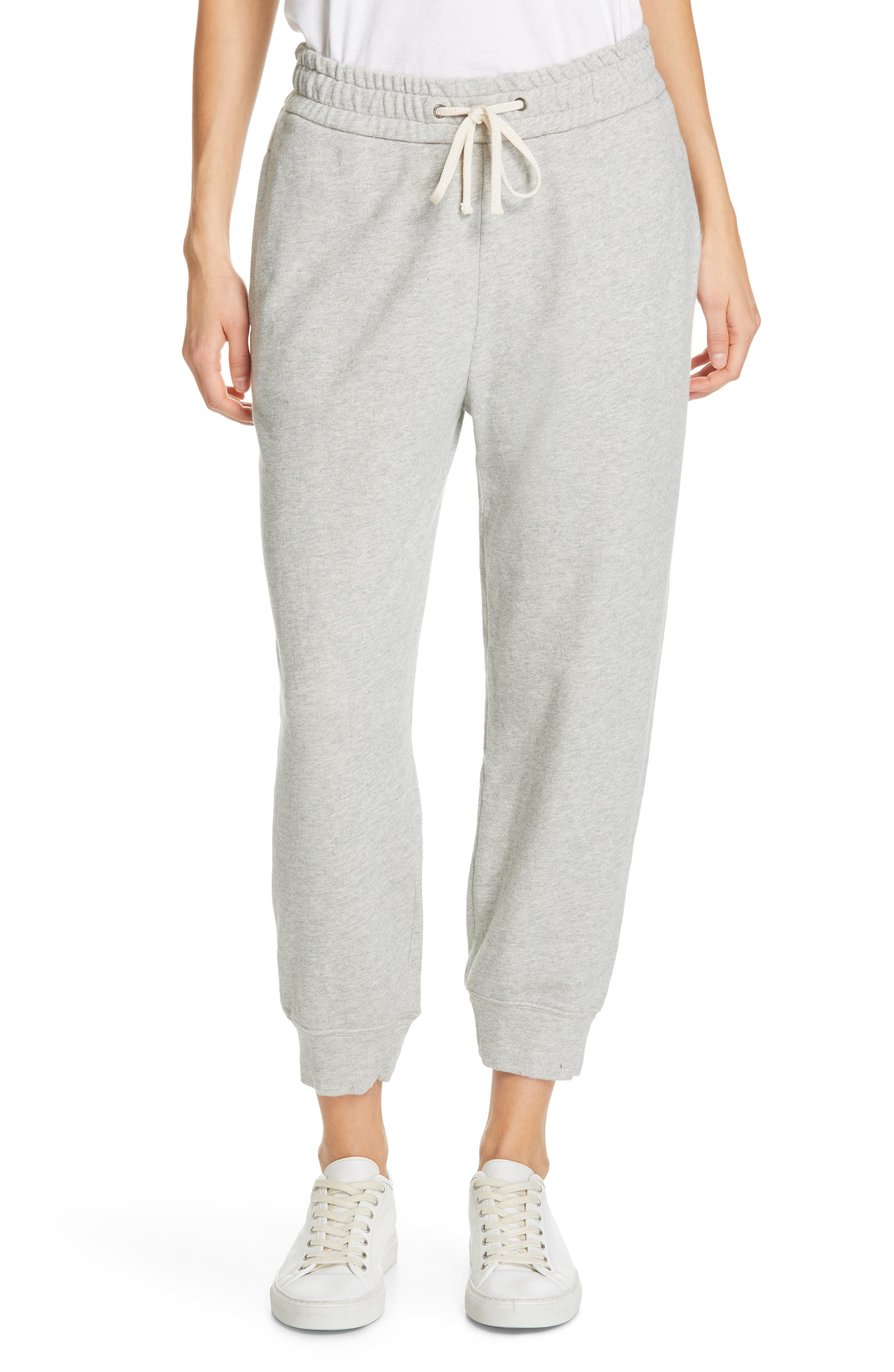 James Perse Relaxed Luxe Sweatpants, Grey