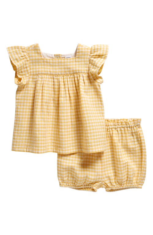 Nordstrom Cotton Gingham Top & Bloomers at Nordstrom,
