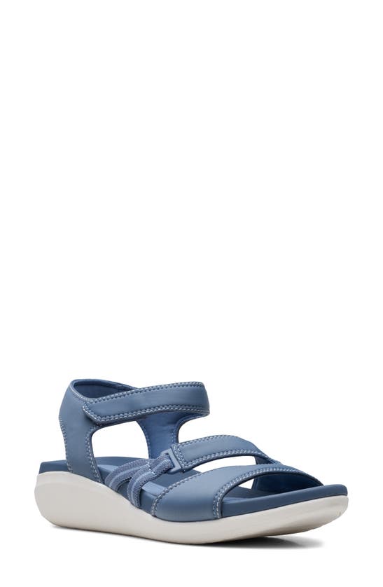 Clarks denim sandals on sale