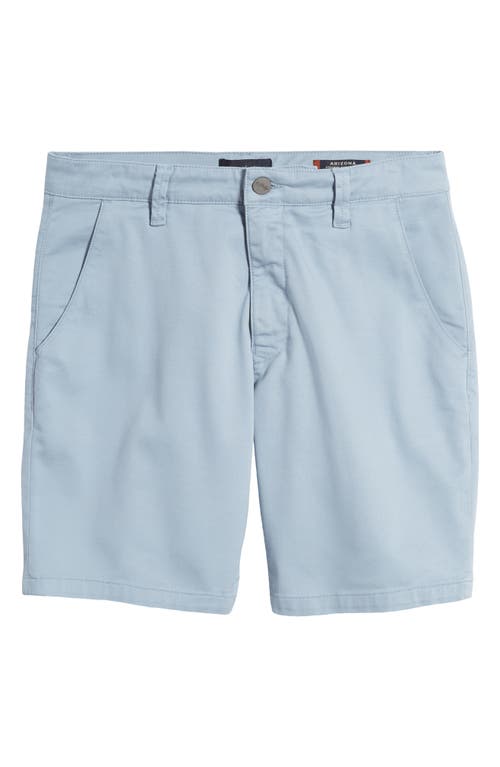 Arizona CoolMax Slim Fit Flat Front Chino Shorts in Faded Denim Summer