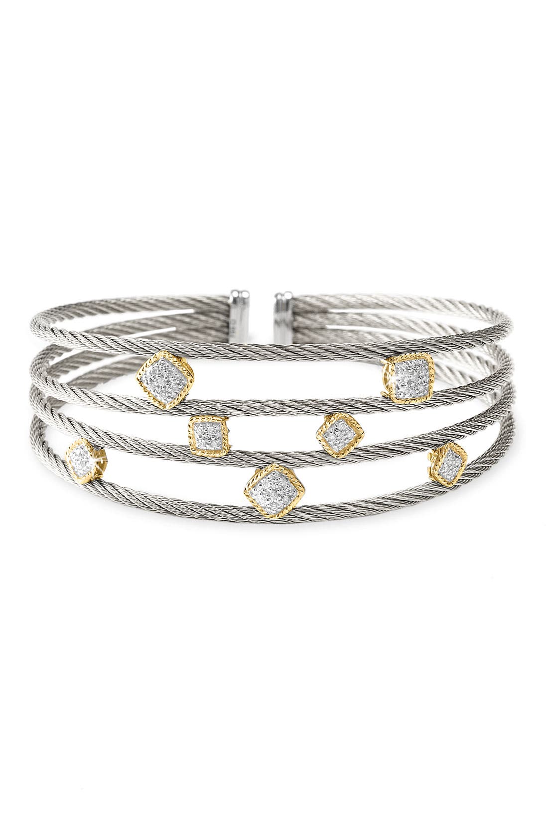 ALOR® Diamond Cuff Bracelet Nordstrom