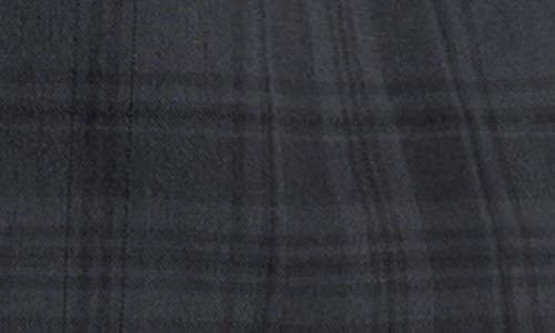 Rowan Redding Plaid Flannel Button-up Shirt In Midnight Plaid