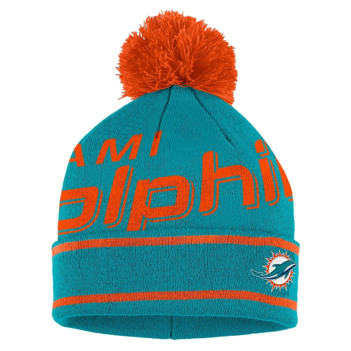 47 BRAND MIAMI DOLPHINS BEANIE HAT FALL - WINTER