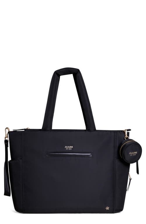 JuJuBe Utility Strap Diaper Tote in Black at Nordstrom